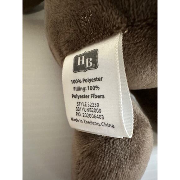 HB Hudson Baby Bear Brown Plush Toy Stuffed Animal Crib Toy - Picture 3 of 4
